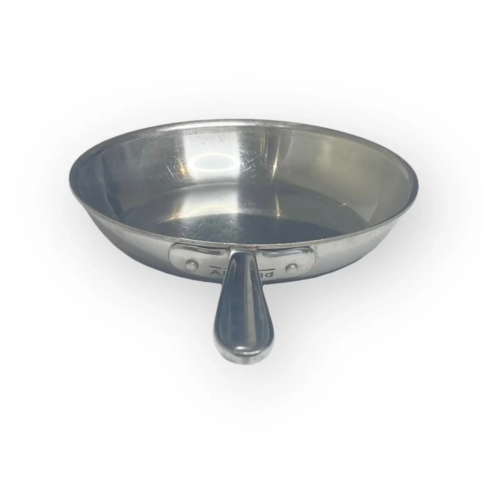 All Clad ★ Polished Stainless Steel 10 Inch Fry Pan ★ Professional Cookware ★ - Picture 6 of 16